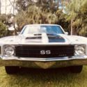 1972 Chevrolet Chevelle SS Coupe White RWD Automatic SS