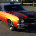 1972 Chevrolet Chevelle SS, muscle, car, horsepower, engine, ls, lsx, orange