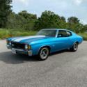 1972 Chevrolet Chevelle SS Super Sport Mulsanne Blue