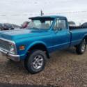 1972 Chevrolet C/K 10 Series CUSTOM Automatic 4WD V8 5.7L Gasoline