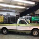 1972 Chevrolet C/K 10 Series, Green/White with 84,000 Miles available now!