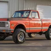 1972 Chevrolet C/K Pickup Red 10 4x4