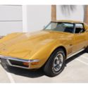 1972 Chevrolet Corvette  96179 Miles Gold  350 V8 Automatic
