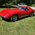1972 Chevrolet Corvette C3 Coupe Red RWD Manual Base
