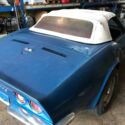 1972 Chevrolet Corvette Convertible Blue RWD Automatic blue