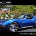 1972 Chevrolet Corvette Coupe 44,478 Miles Targa Blue T-Top 350CI 8-CYLINDER 4-S