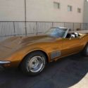 1972 CHEVROLET CORVETTE COVERTIBLE 454 4SPD DRIVE-ABLE IN RESTORATION PROCESS