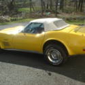 1972 CHEVROLET CORVETTE STINGRAY CONVERTIBLE MATCHING NUMBERS 4 SPEED