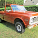 1972 Chevrolet Custom 10 K10 FACTORY 1/2 ton 4x4 short bed fleetside SWB truck