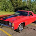 1972 CHEVROLET EL CAMINO 396 BIG BLOCK WITH AIR CONDITIONING GORGEOUS RED PAINT
