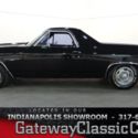 1972 Chevrolet El Camino  4000 Miles Black Truck 454 CID V8 TH400 3-Spd Auto