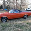 1972 Chevrolet El Camino Pickup Orange RWD Automatic ss