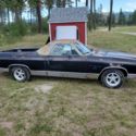 1972 Chevrolet El Camino Sport Coupe Black RWD Automatic