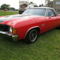 1972 Chevrolet El Camino SS 396 - Matching #&#039;s! - Air Conditioning - Red/Black