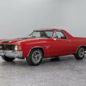 1972 Chevrolet El Camino SS 5765 Miles Cranberry Red Pickup Truck 350ci 4-Spd Ma