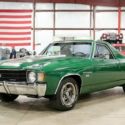 1972 Chevrolet El Camino SS 93945 Miles Sequoia Green Pickup Truck V8 4-Speed Ma