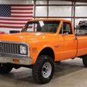 1972 Chevrolet K-10  50655 Miles Orange Pickup Truck 350ci V8 Automatic