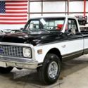 1972 Chevrolet K-10  60848 Miles Black Pickup Truck 350ci V8 Automatic