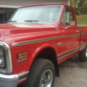 1972 Chevrolet K 10 Super Cheyenne Short Bed 4 wheel drive Pick Up