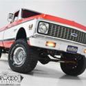 1972 Chevrolet K10  82726 Miles Orange and White Pickup Truck 350 cubic inch V8