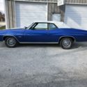 1972 Chevrolet Malibu Convertible Blue RWD Automatic