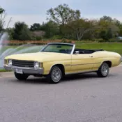 1972 Chevrolet Malibu Convertible LOW MILES Yellow