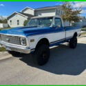 1972 Chevrolet Manual 4WD Pickup 4in Lift