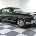1972 Chevrolet Monte Carlo 40947 Miles Green Coupe 350ci V8 Turbo 350 Automatic
