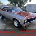 1972 Chevrolet Nova  107403 Miles Orange Silver  350 8 Cyl Automatic