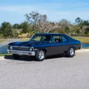1972 Chevrolet Nova   Blue