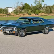 1972 Chevrolet Nova  Matching Numbers Sequoia Green