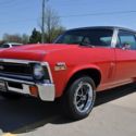 1972 Chevrolet Nova Red with 7,404 Miles Chevy 350 Crate Motor AC Blows Cold!