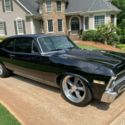 1972 Chevrolet Nova ZZ4 Crate Motor Mini Tubbed 4 speed Tuxedo Black 18&#034; Wheels