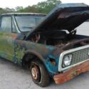 1972 Chevrolet Pick Up Truck Has Title Don&#039;t Run Needs Towed Barnyard Find