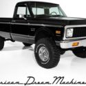 1972 Chevrolet Pickup Black Houndstooth 454 Automatic Pickup Truck