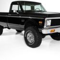 1972 Chevrolet Pickup K10,Black/Houndstooth,454 Automatic Pickup Truck