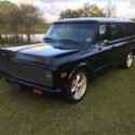 1972 Chevrolet Suburban SUV Black RWD Automatic