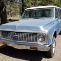 1972 Chevrolet Suburban SUV Blue 4WD Automatic