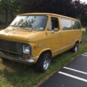 1972 Chevrolet Van Van Yellow RWD Manual 350 1/2 ton sport van