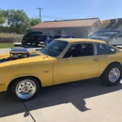 1972 Chevrolet Vega Sedan Yellow