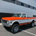 1972 CHEVY 3/4 4X4 LONG BED SUPER CHEYENNE 6.2 LS POWERED RESTORED