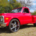 1972 CHEVY C-10 SHORTY BED STEP SIDE, SOLID SOUTH TEXAS WITH A FACTORY V8!