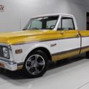 1972 CHEVY C10 SHORT BED~58,445 MILES~2 TONE PAINT~BUILD SHEET~PROTECTO PLATE