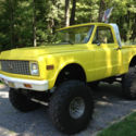 1972 CHEVY C10 STEP SIDE PICK UP TRUCK LIFTED 11 IN LIFT W/ 42&#039;S OFF ROAD 4X4 NR