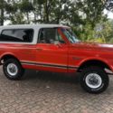 1972 CHEVY CST BLAZER 4X4 ALL ORIGINAL #s MATCH LOTS OF OPTIONS COLD AC CALI