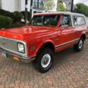 1972 CHEVY CST BLAZER 4X4 ALL ORIGINAL #s MATCH LOTS OF OPTIONS COLD AC CALIF