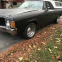 1972 Chevy El camino , solid car except in the rear quarter , watch video