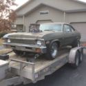 1972 Chevy Nova 454 tunnel ram  4 speed old school rat rod 2 owner