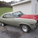 .1972 CHEVY NOVA WITH PA. ANTIQUE TAGS