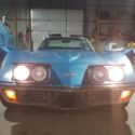 1972 CORVETTE BASE COUPE BRYAR BLUE METALLIC #945